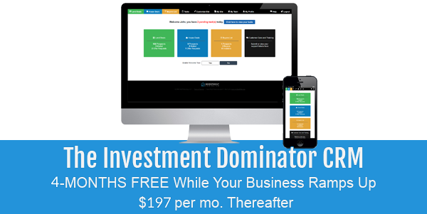 The Investment Dominator CRM