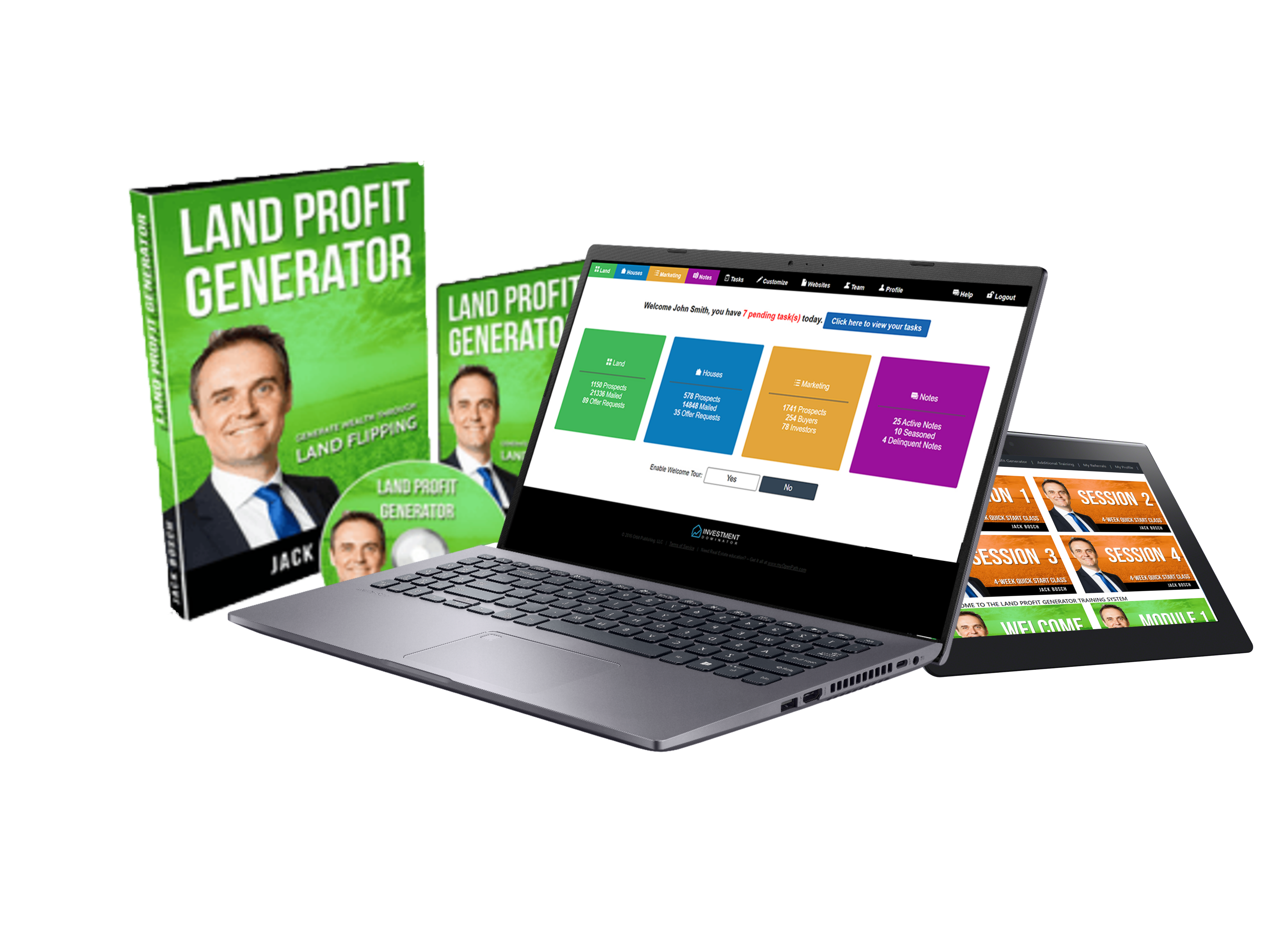 Land profit generator