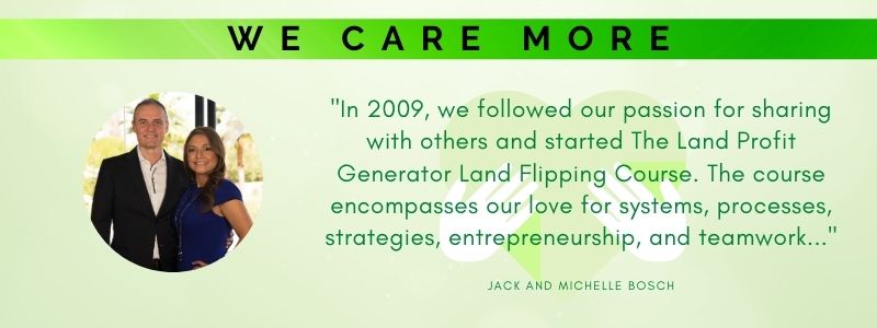 We care more - with Jack and Michelle Bosch