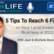 5 tips to reach 6 figures in your Land Investing Business