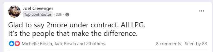 joel clevenger testimonial
