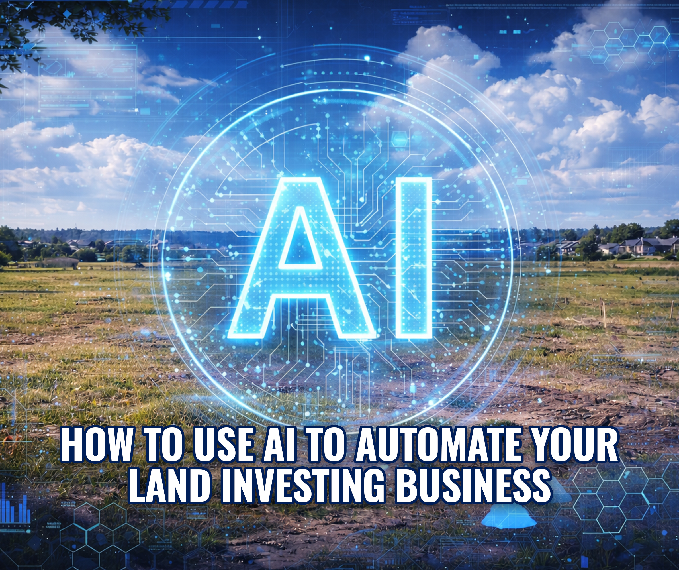 how to use ai to automate your land investing business